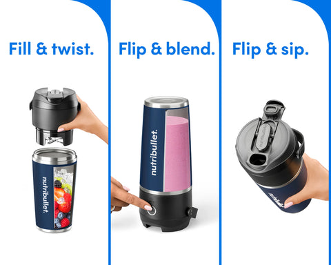 nutribullet® Flip™ Insulated Blender Tumbler